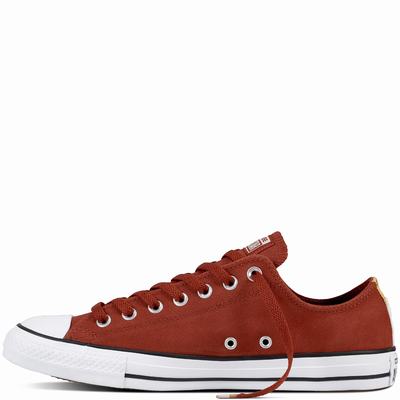Converse Chuck Taylor All Star Leather Low Tops Womens - Grey/Black/White Shoes (994WDMUX)